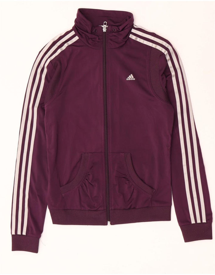 Tuta intera da donna Adidas UK 12 poliestere viola medio