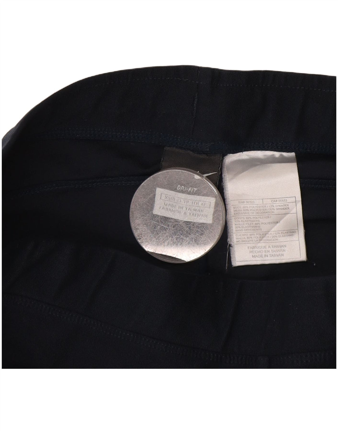 Pantaloni da tuta da donna NIKE US 0/2 XS poliestere blu navy