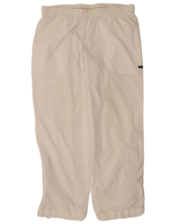 Pantaloni da tuta da uomo Puma Large bianchi