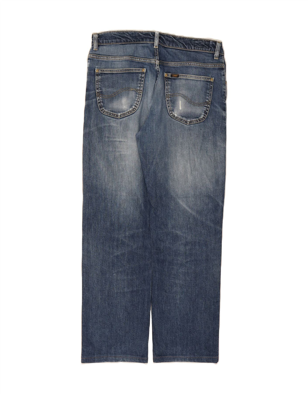 LEE Mens Brooklyn Straight Jeans W34 L29 Blue Cotton Vintage Lee and Second-Hand Lee from Messina Hembry 