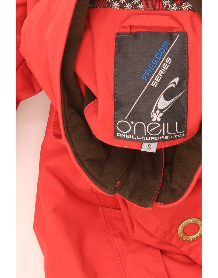 Giacca a vento da donna O'Neill UK 10 piccola in nylon rosso