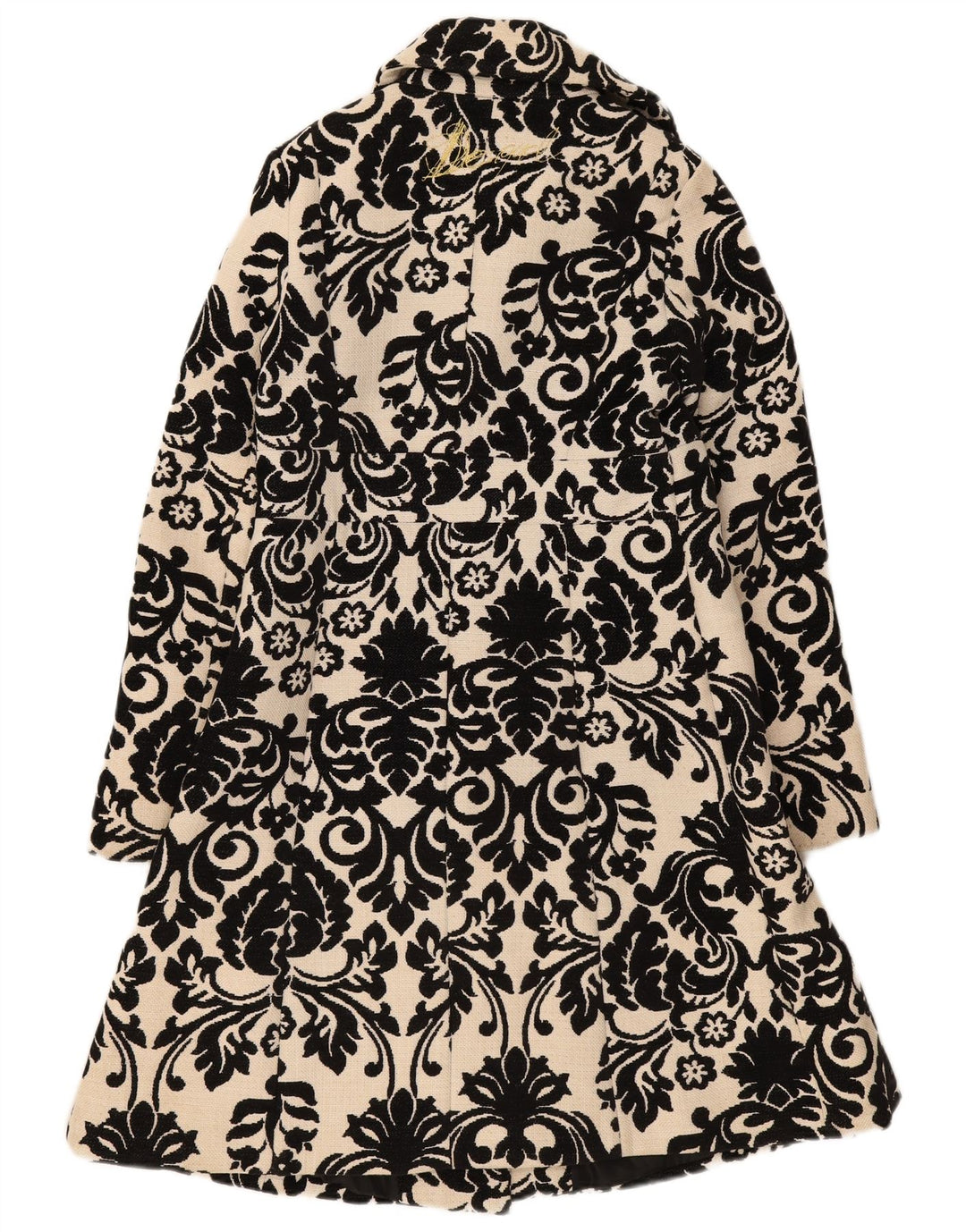 Desigual Cappotto da donna con grafica arcobaleno EU 38 Beige medio floreale