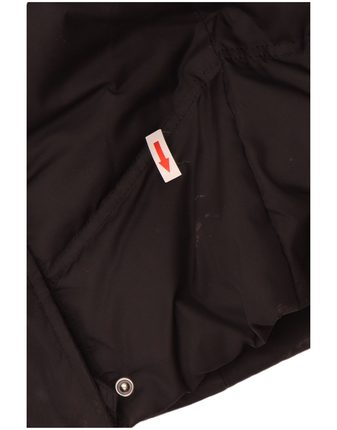 Cappotto imbottito con cappuccio da donna Esprit UK 12 medio poliestere nero