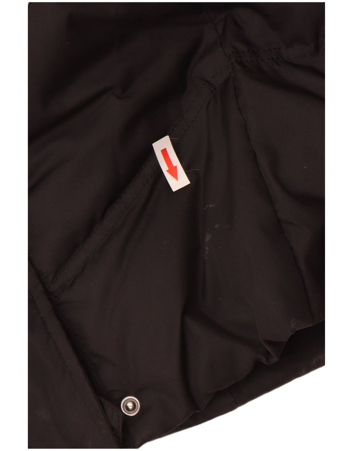 Cappotto imbottito con cappuccio da donna Esprit UK 12 medio poliestere nero