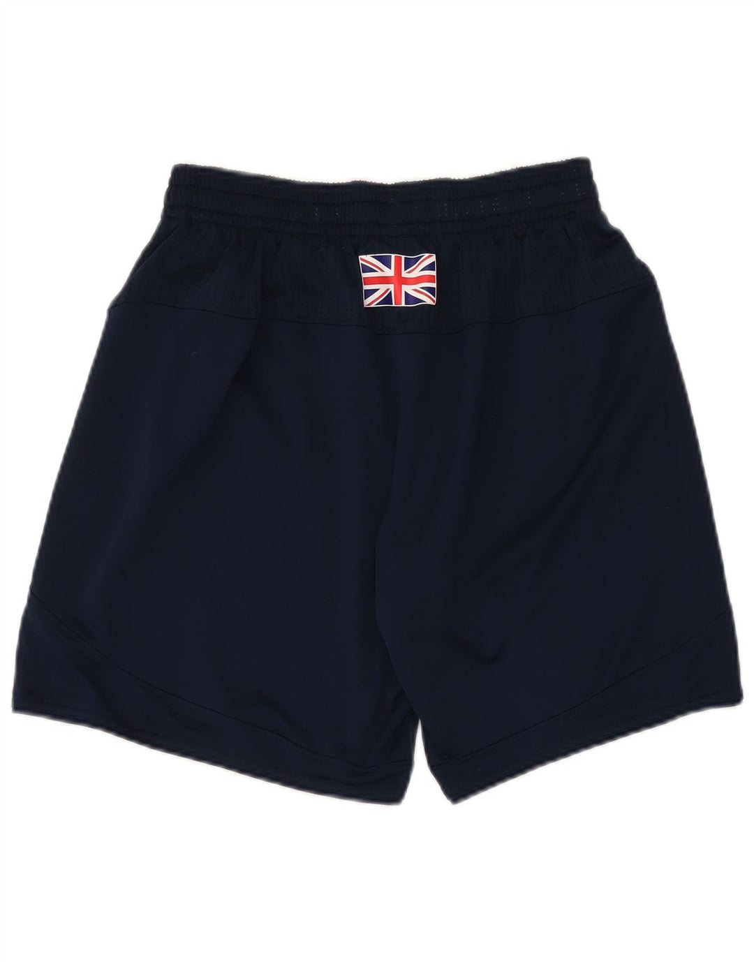 Pantaloncini sportivi grafici da uomo Adidas medi in poliestere blu navy
