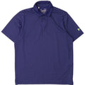 Polo Under Armour da uomo Heat Gear in poliestere maculato blu medio