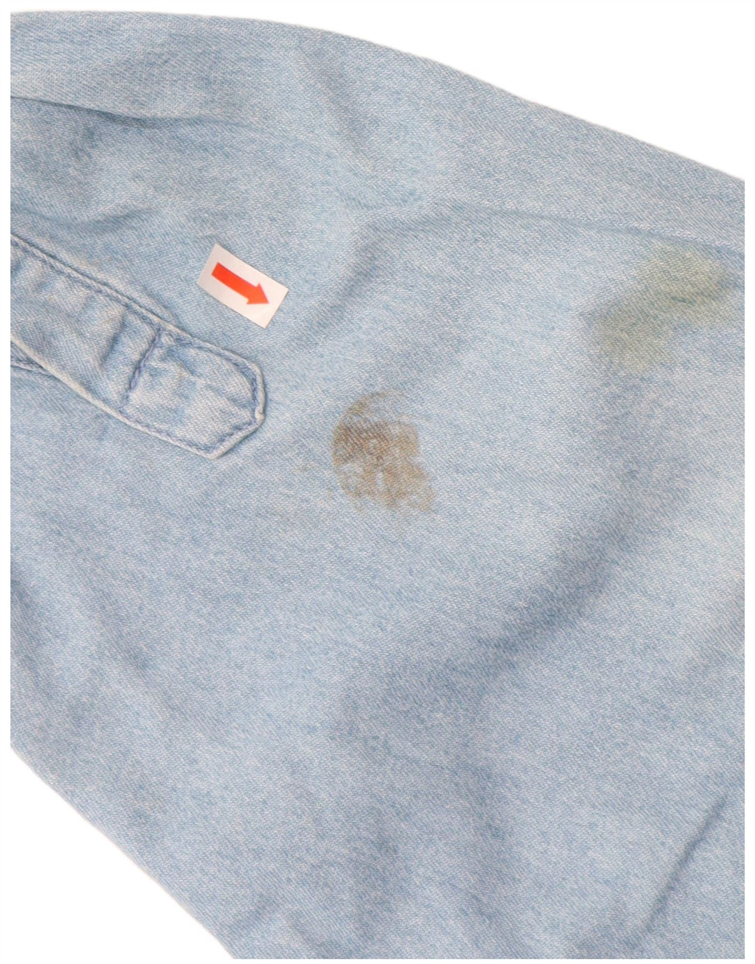 JOHN BANER Camicia di jeans da uomo 3XL Cotone blu