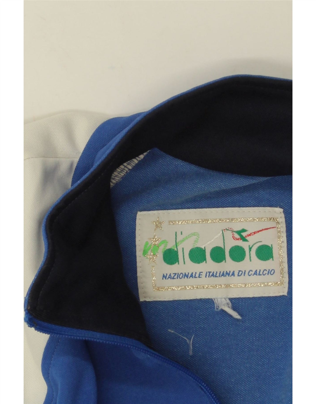 Giacca da tuta grafica da uomo Diadora Large Blue Colourblock