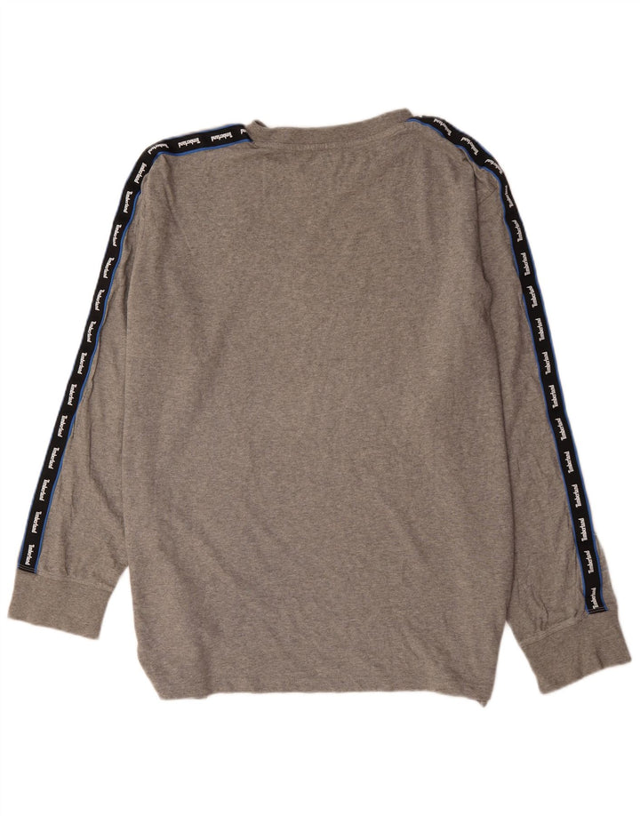 Timberland Maglietta grafica da uomo a maniche lunghe 2XL Cotone color block grigio