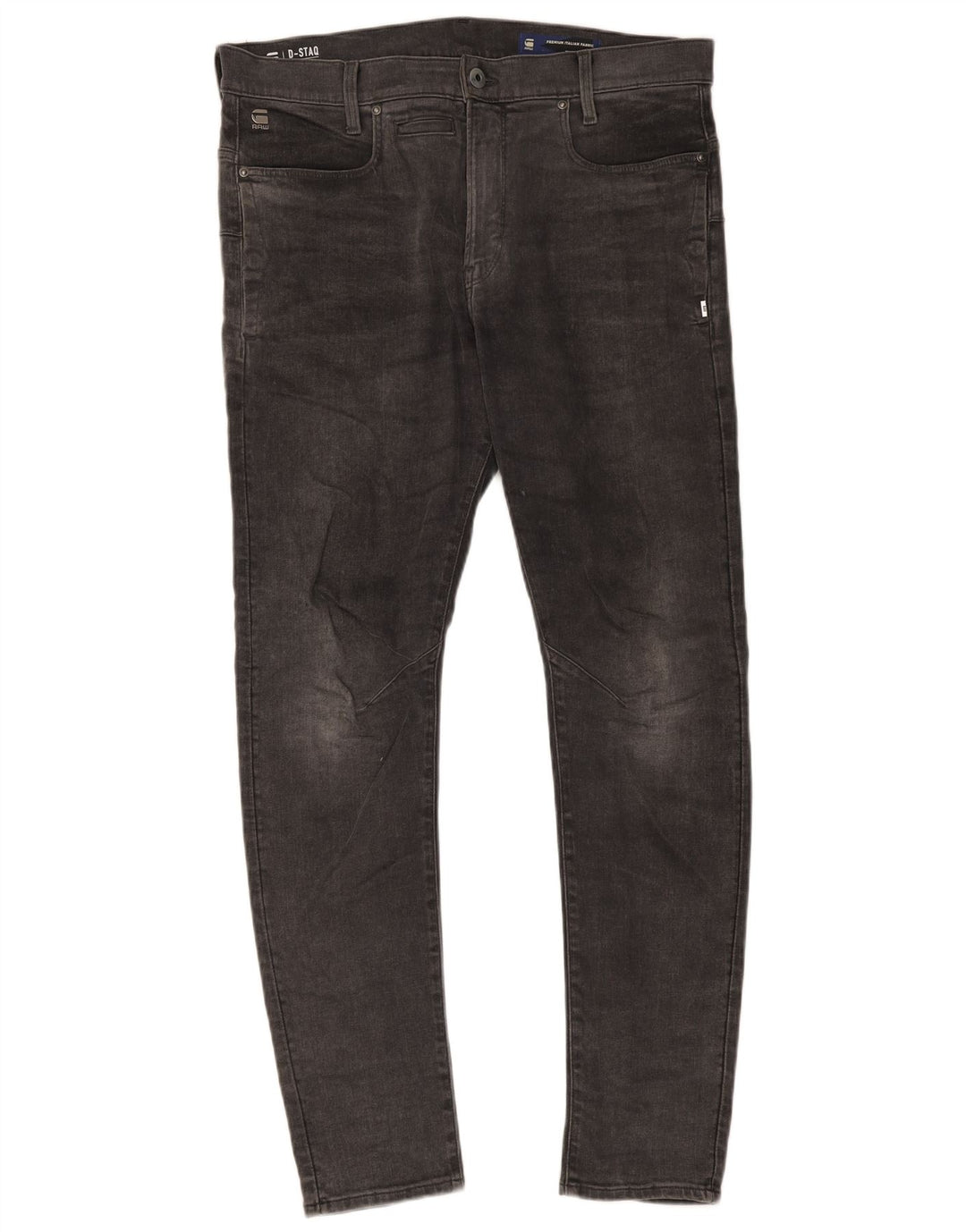 Jeans slim da uomo G-Star W34 L34 cotone grigio
