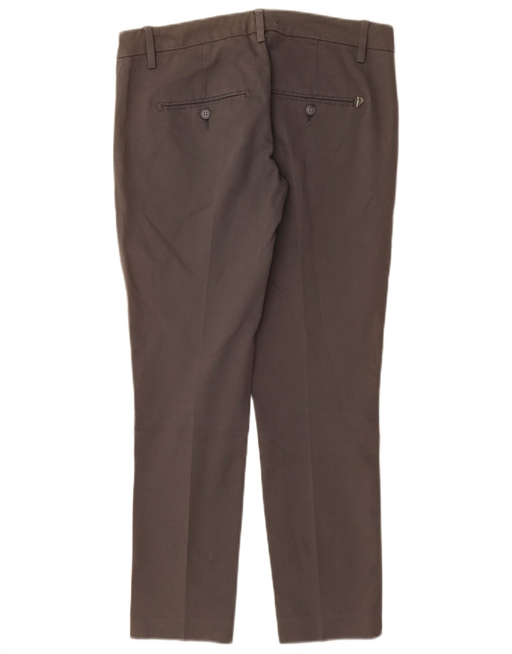 Pantaloni chino slim fit da donna DONDUP W28 L28 cotone grigio