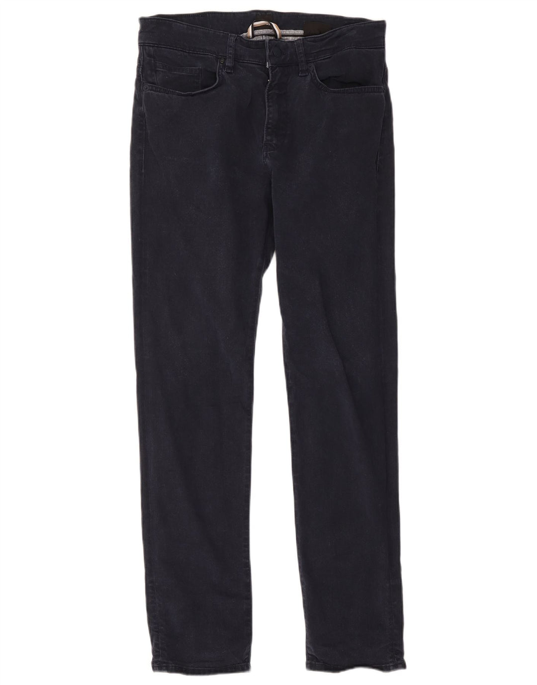 Jeans slim da uomo Hugo Boss W31 L32 Lyocell blu navy