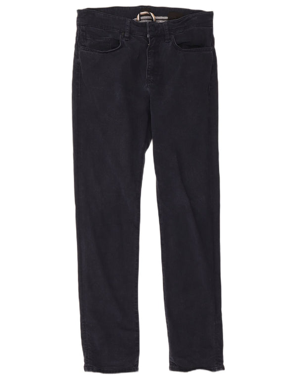 Jeans slim da uomo Hugo Boss W31 L32 Lyocell blu navy