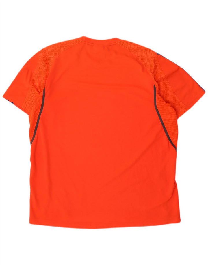 T-shirt da uomo ADIDAS Top Large arancione in poliestere