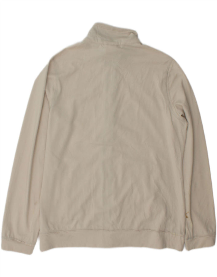 Giacca sportiva da donna con grafica Easy Fit Champion, taglia grande, beige