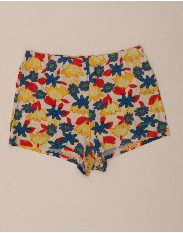 Pantaloni caldi da donna Colmar Large W34 in cotone floreale multicolore