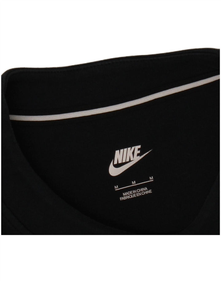 T-shirt grafica da uomo Nike Top medio blu navy