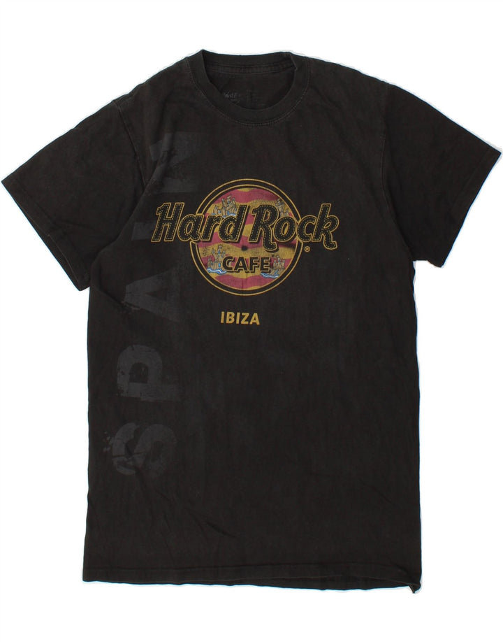 HARD ROCK CAFE Mens Ibiza Graphic T-Shirt Top Small Black Vintage Hard Rock Cafe and Second-Hand Hard Rock Cafe from Messina Hembry 