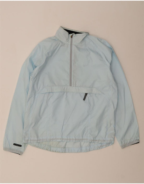 Giacca superiore della tuta pullover da donna Nike US 8/10 poliestere blu medio
