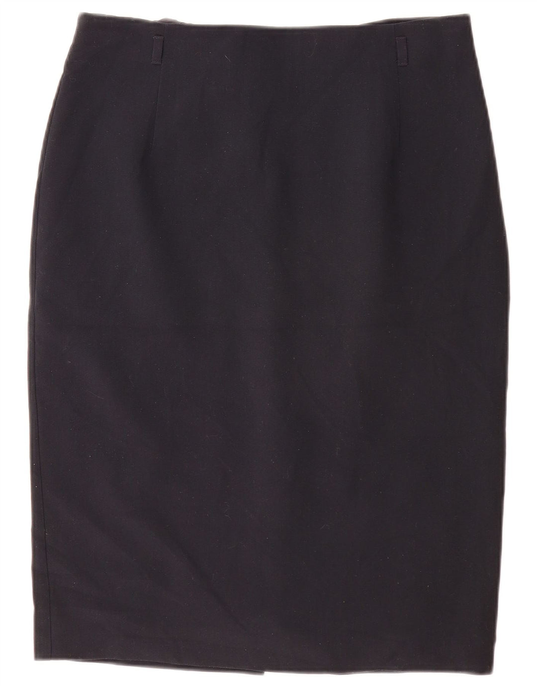 Gonna a tubino da donna Marks & Spencer UK 14 Large W32 poliestere blu navy