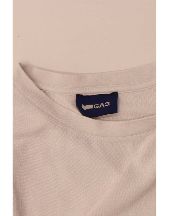 Maglietta da donna Gas Top XL bianca