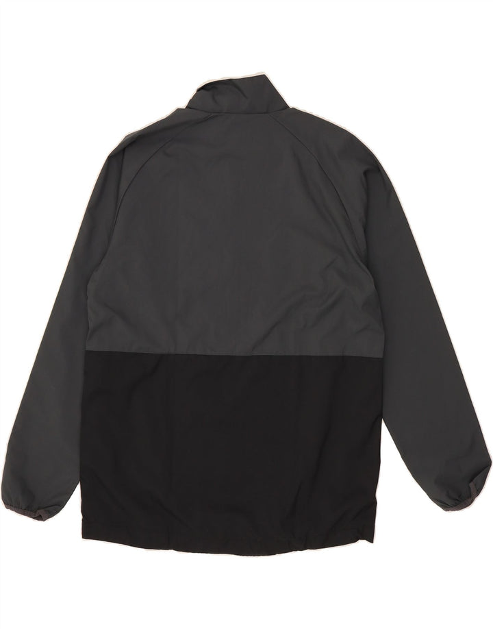 UMBRO Mens Tracksuit Top Jacket Large Black Colourblock Polyester Vintage Umbro and Second-Hand Umbro from Messina Hembry 