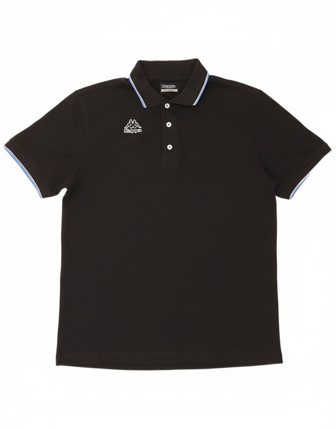 Polo Kappa Uomo XL Cotone Nera