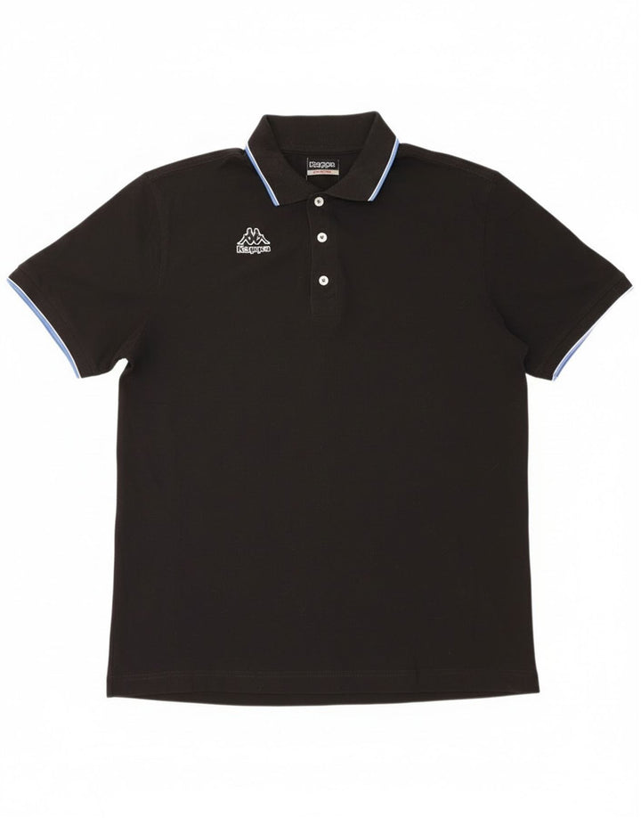 Polo Kappa Uomo XL Cotone Nera
