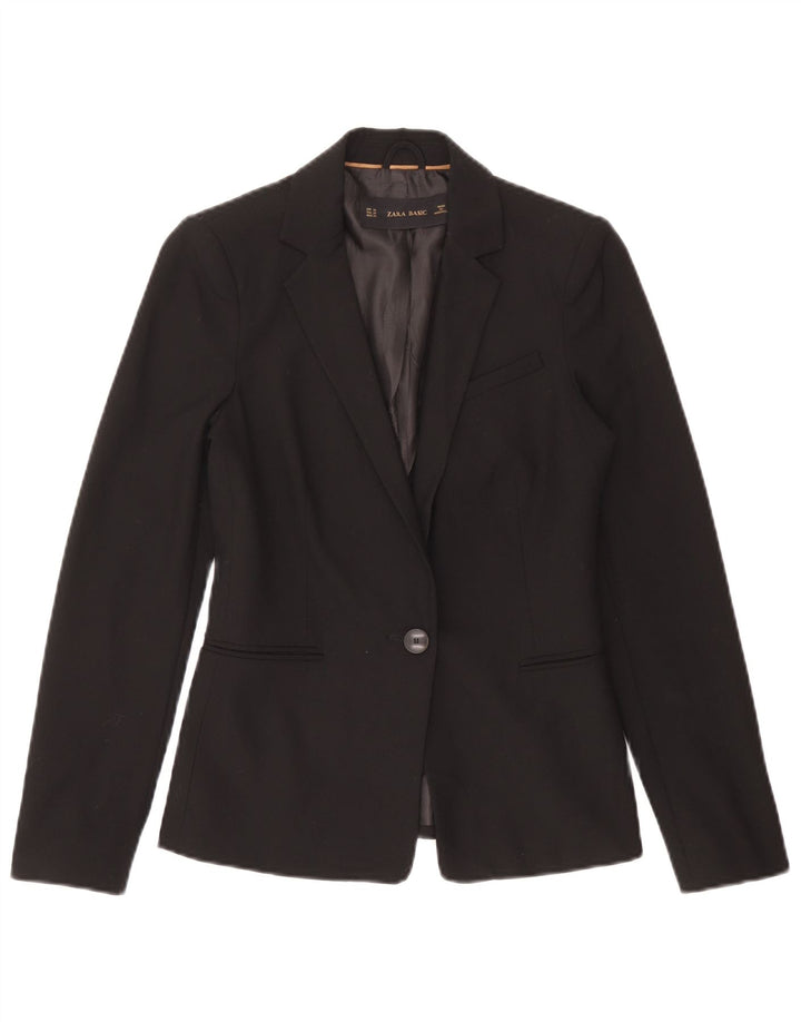 Giacca blazer a 1 bottone da donna Zara EU 34 2XS poliestere rosso