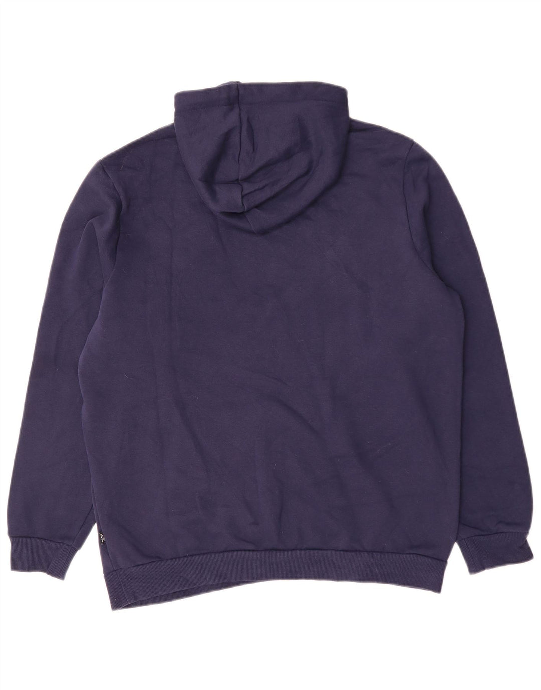 PUMA Felpa con cappuccio grafica da uomo grande blu navy