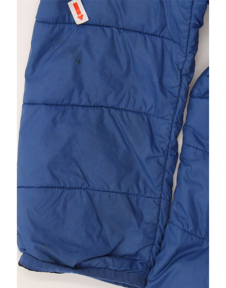 BARBOUR Boys Hooded Padded Jacket 11-12 Years Large  Blue