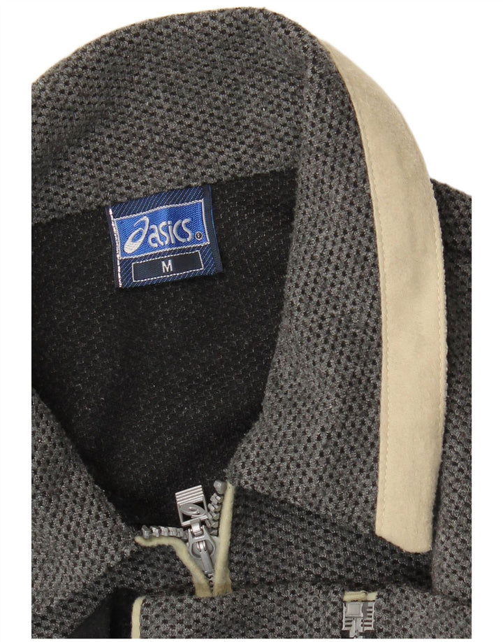 Giacca da tuta ASICS da uomo, colore grigio medio