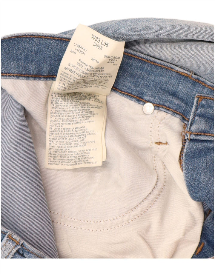 Jeans Lee Daren Slim da uomo W33 L36 in cotone blu