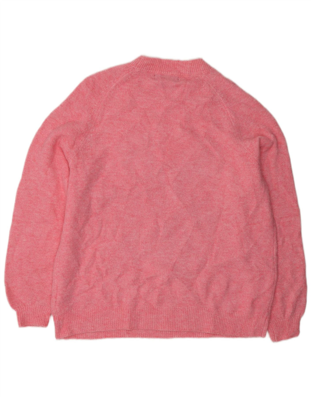 Maglione maglione girocollo con grafica da donna Marks & Spencer UK 14 Rosa medio