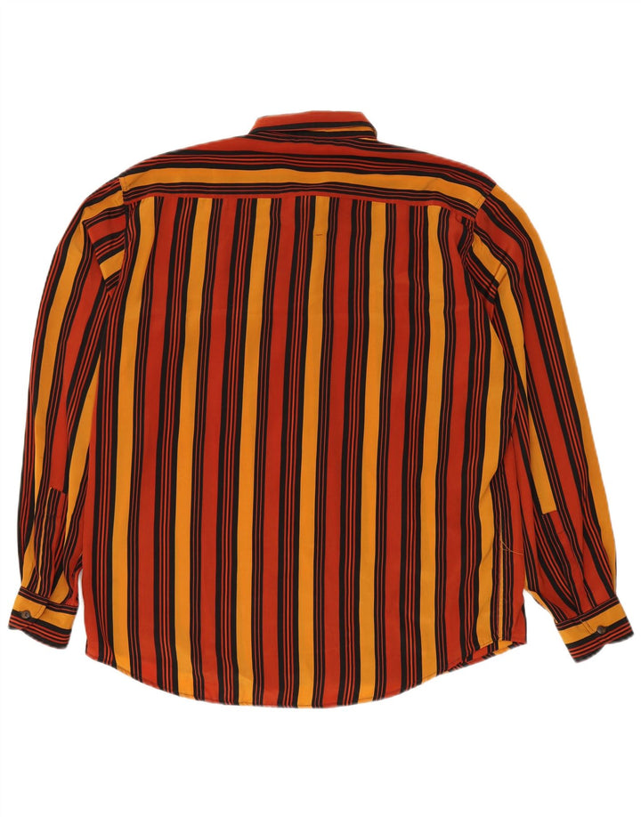 MILLIBAR Camicia Uomo Large a Righe Multicolori