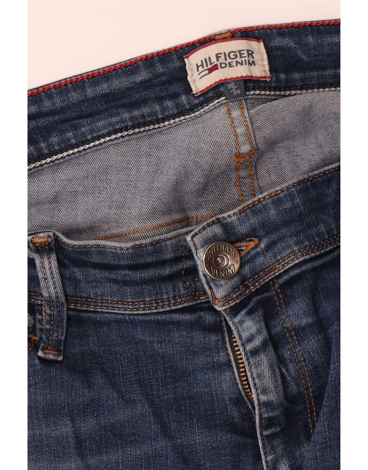 Jeans slim da uomo Tommy Hilfiger W38 L30 cotone blu