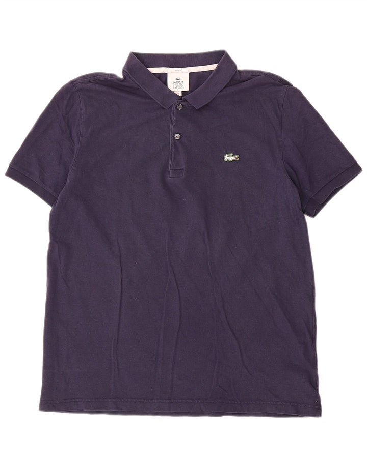 Polo da uomo Lacoste 2XL in cotone blu navy