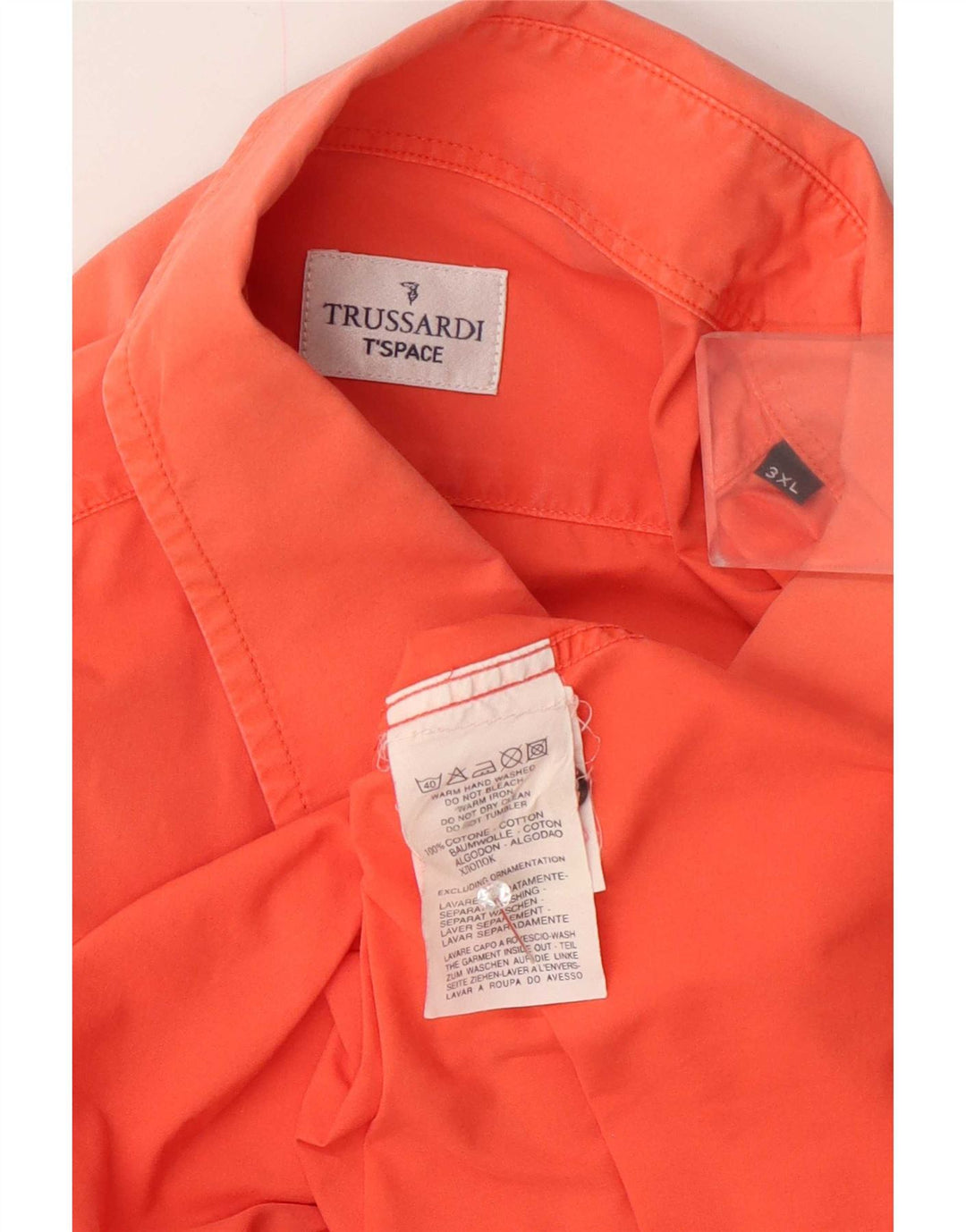 Camicia Trussardi Uomo 3XL Cotone Rosa