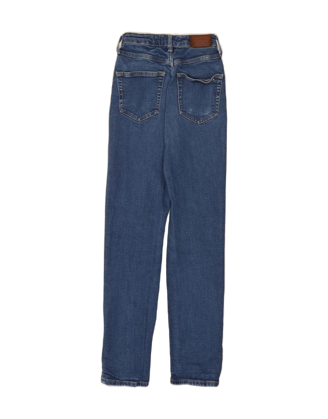 TOMMY HILFIGER Womens Straight Jeans W25 L30 Blue Cotton Vintage Tommy Hilfiger and Second-Hand Tommy Hilfiger from Messina Hembry 