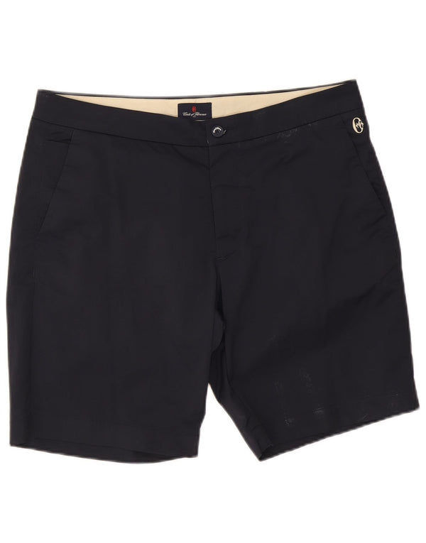 Pantaloncini chino da uomo Conte of Florence IT 52 XL W38 Blu navy Classico