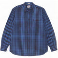 Camicia Wrangler da uomo vestibilità regolare 3XL cotone a quadri blu