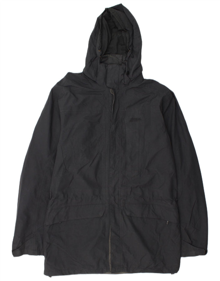 Giacca antipioggia alta da uomo con cappuccio Mountain Equipment UK 38 Medium Blu Navy