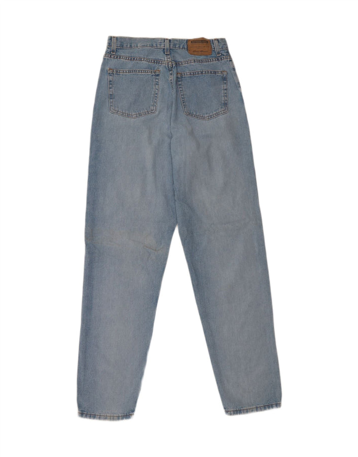 Jeans affusolati da donna EDDIE BAUER US 8 medio W28 L33 cotone blu