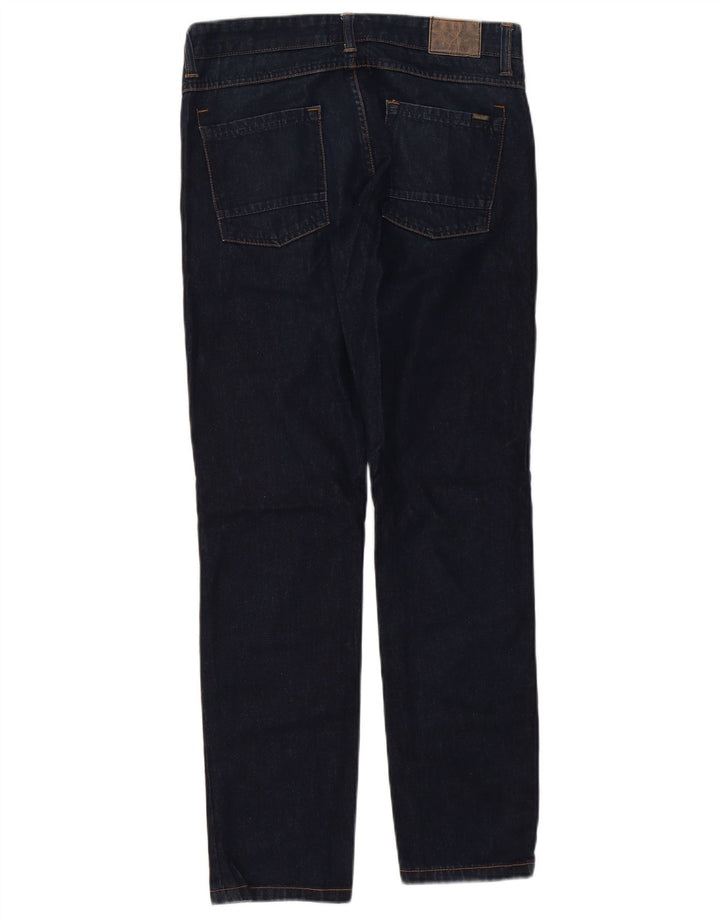 Jeans dritti da uomo KARTEL W30 L32 in cotone blu navy
