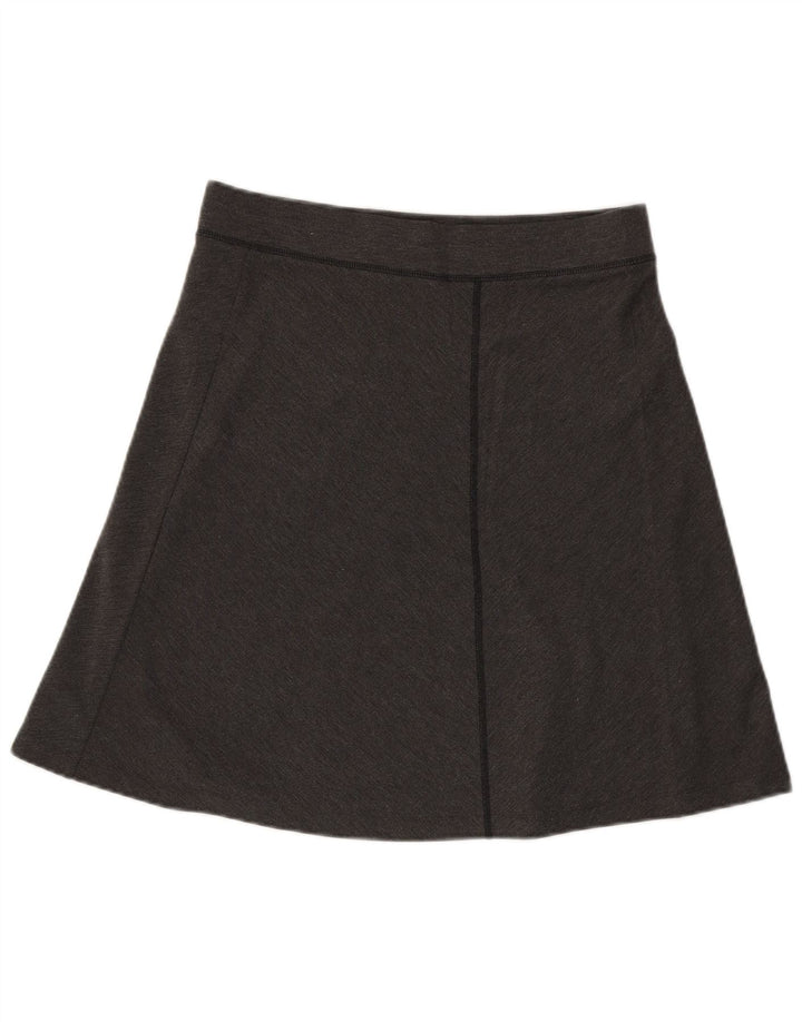 Gonna a trapezio da donna Eddie Bauer media W30 poliestere grigio