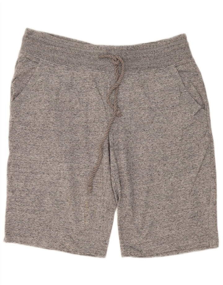 Pantaloncini sportivi da donna Eddie Bauer UK 16 grandi cotone grigio
