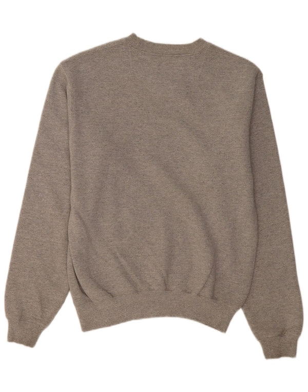 Felpa da uomo CHAMPION Maglione piccolo in cotone grigio