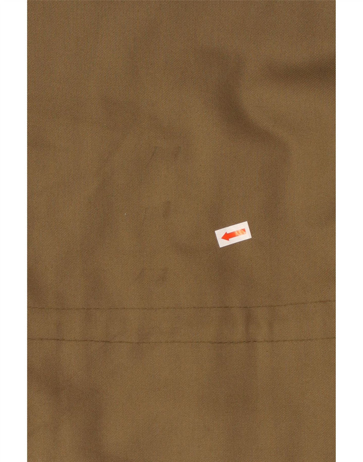 Giacca militare con cappuccio da uomo VINTAGE IT 50 Large in cotone kaki