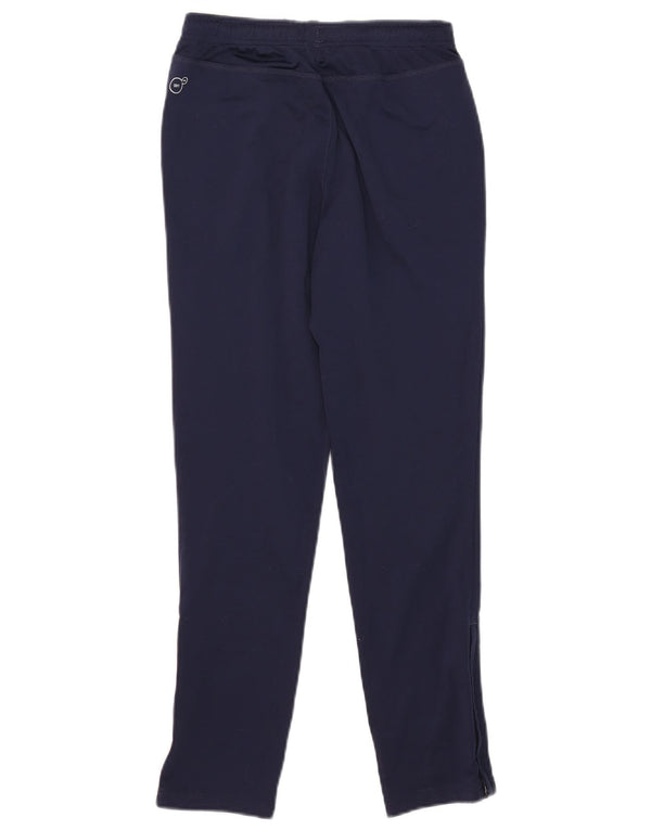 Pantaloni da tuta grafica da ragazzo Puma 11-12 anni in poliestere blu navy