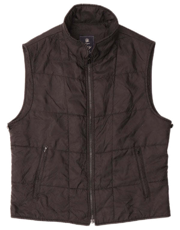 Gilet imbottito con fodera da donna Fay UK 16 grande nero